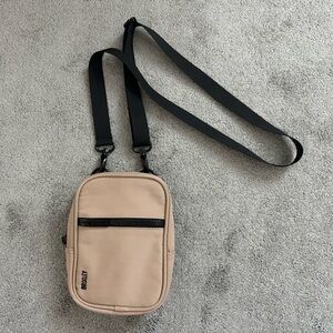 Brixley Desert Crossbody Sling Versatile 5-in-1 Bag Compact Durable Tan